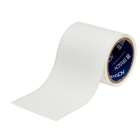 BRADY Inkjet Receptive Polyester Labels 4 in W x 50 ft L White JPC-4000-2569